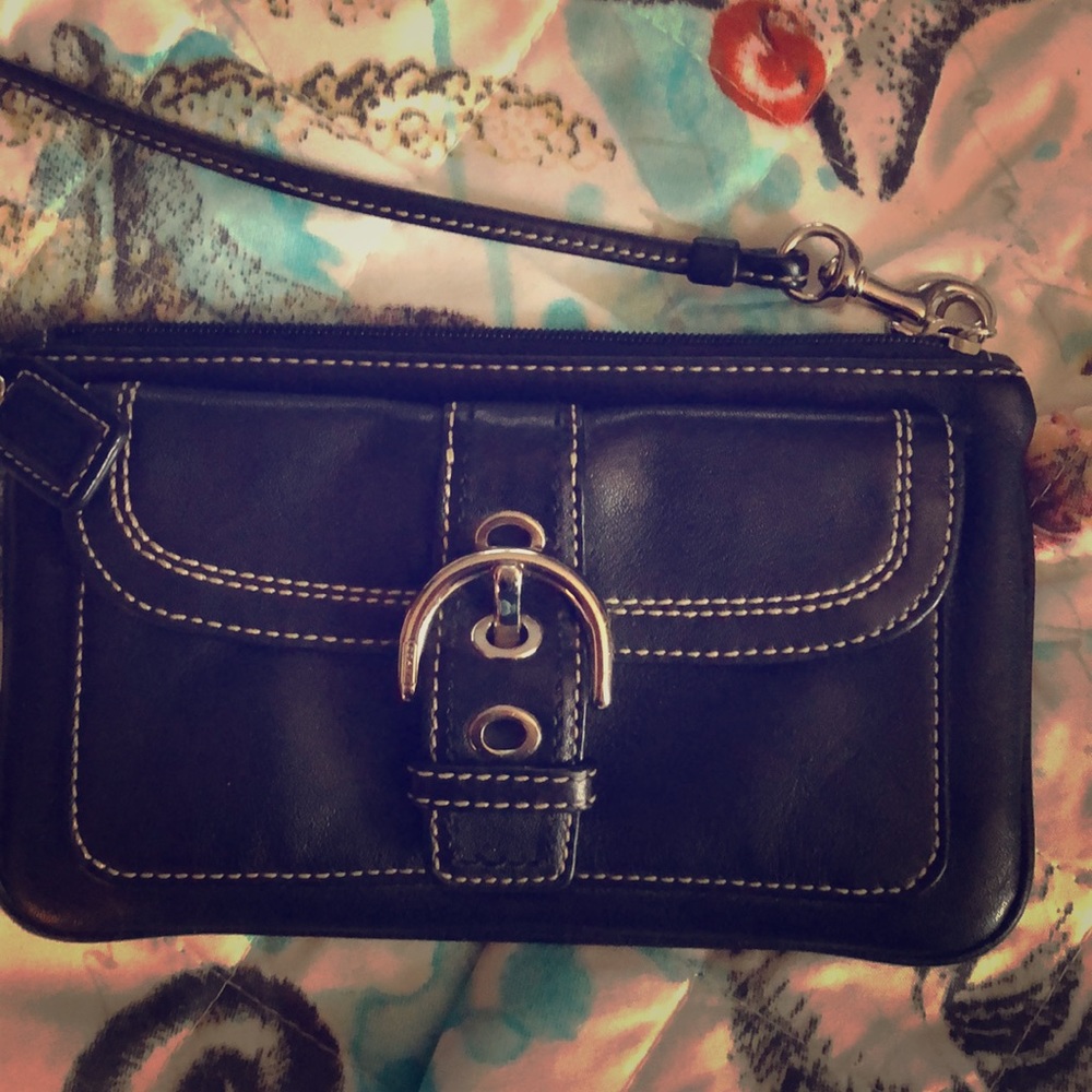Authentic Coach Wristlet